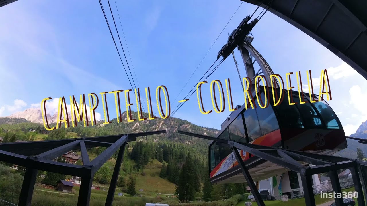 RISALITA INTEGRALE ESTIVA DELLA FUNIVIA 125 - ATW CAMPITELLO - COL RODELLA
