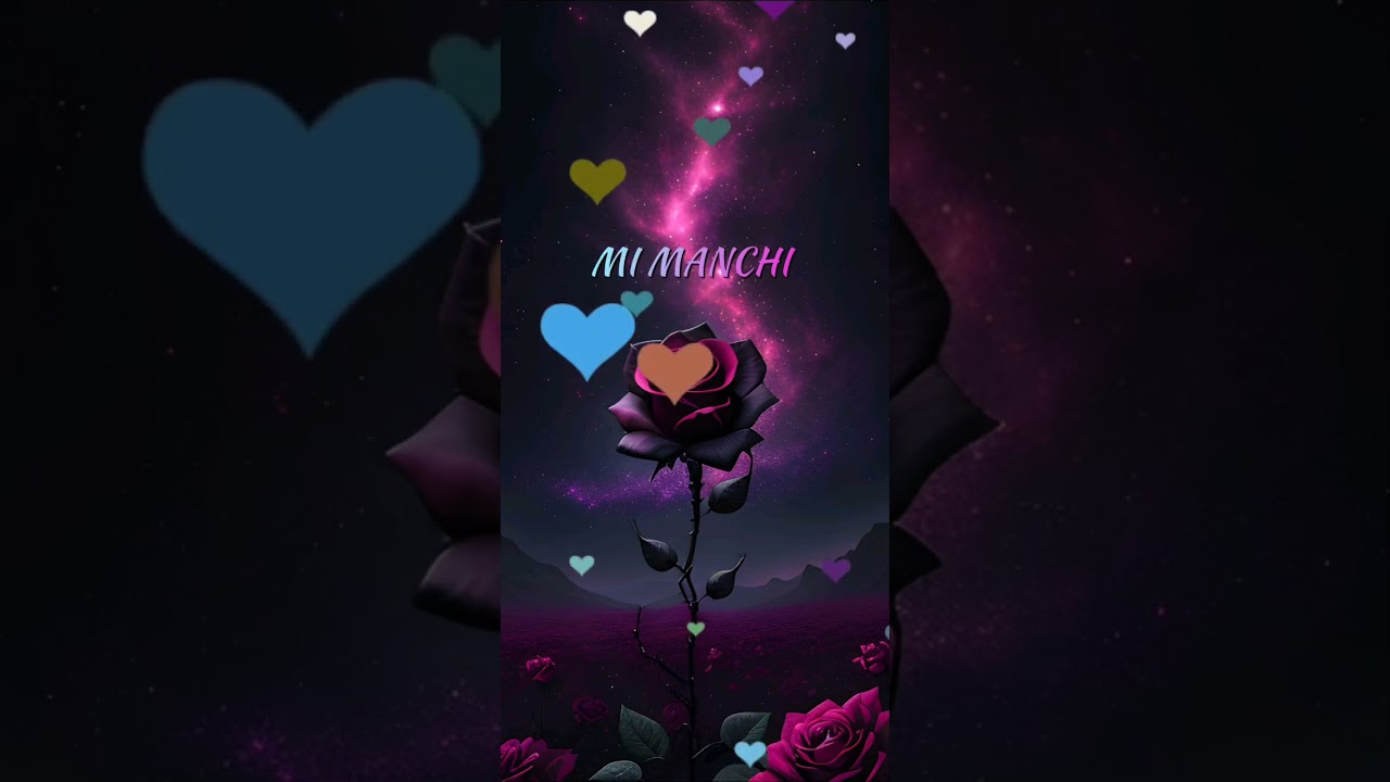 Mi manchi amore mio.