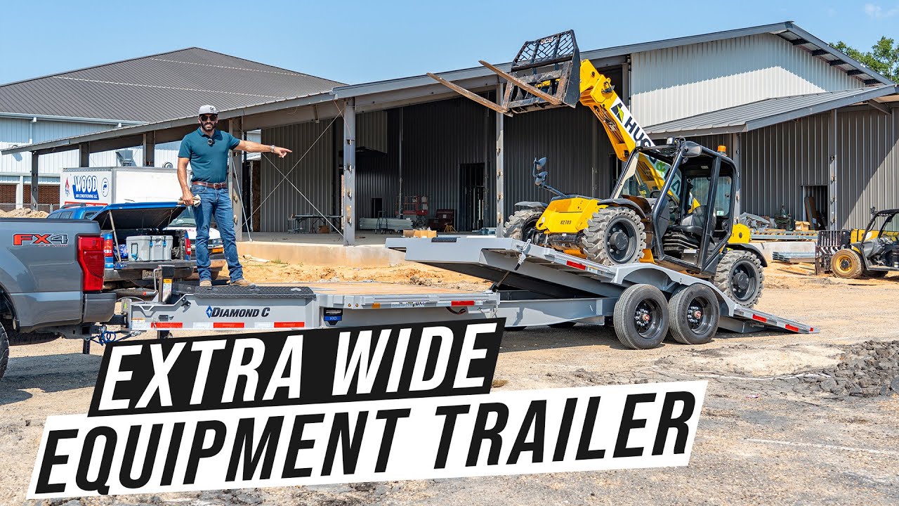 Extra Wide Equipment Tilt Trailer- Meet the HXD | Diamond C