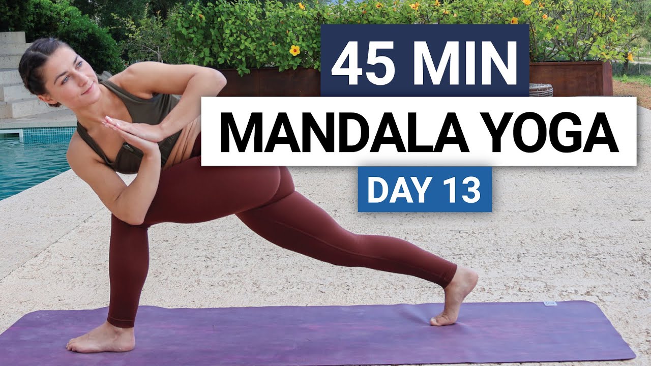 45 Min Mandala Yoga Flow | Full Body Yoga | Day 13 - 30 Day Yoga Challenge