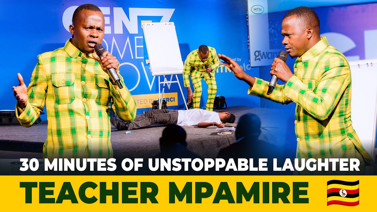 😂😂 30 MINUTES OF LAUGHTER 😂😂TEACHER MPAMIRE FROM  🇺🇬 UGANDA 😂😂 NIBA UTAZI ICYONGEREZA NTUYIREBE 😂😂