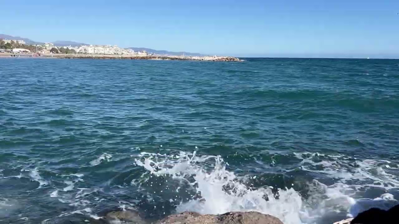 Epic Big Waves - Sunrise , Nature, Meditation, Stress Relief, Relaxing, Calming