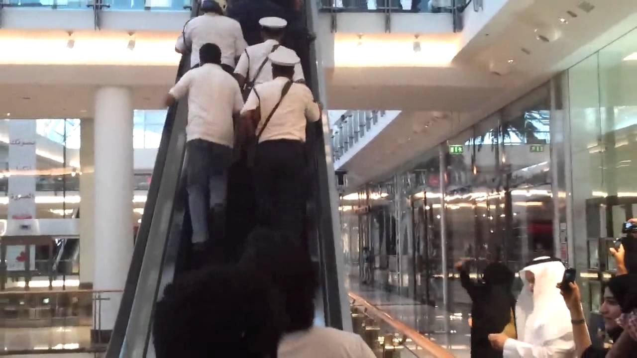 City Center Intrusion - People cheering and kissing Anti-Riot Forces