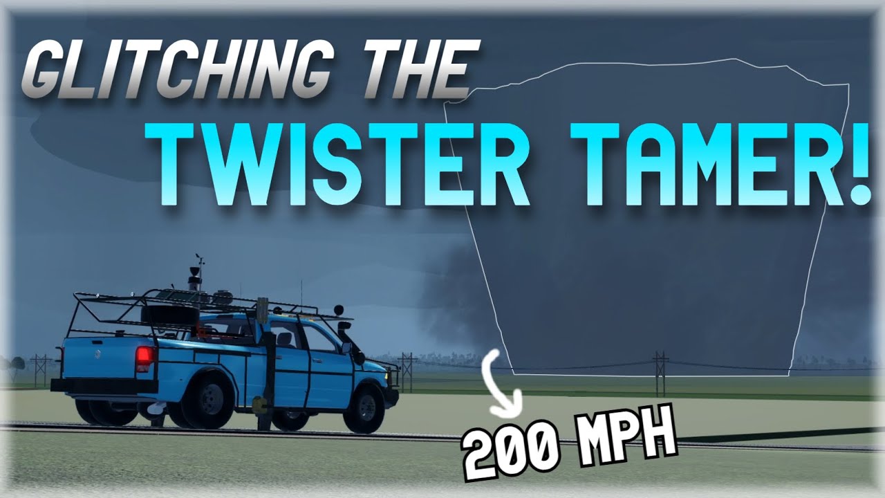 Can I Survive 200 MPH Tornadoes With This Twister Tamer Glitch!! Roblox Twisted Part. 89