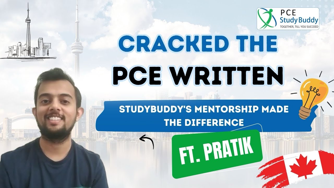 Cracked the PCE Written Exam! Prateek Shares His StudyBuddy Experience