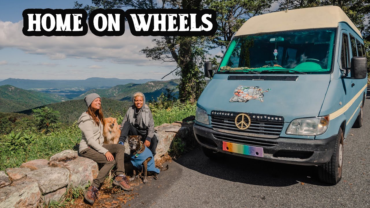 WHAT'S NEXT FOR US? | Vanlife in the Shenandoahs | Nat and abi