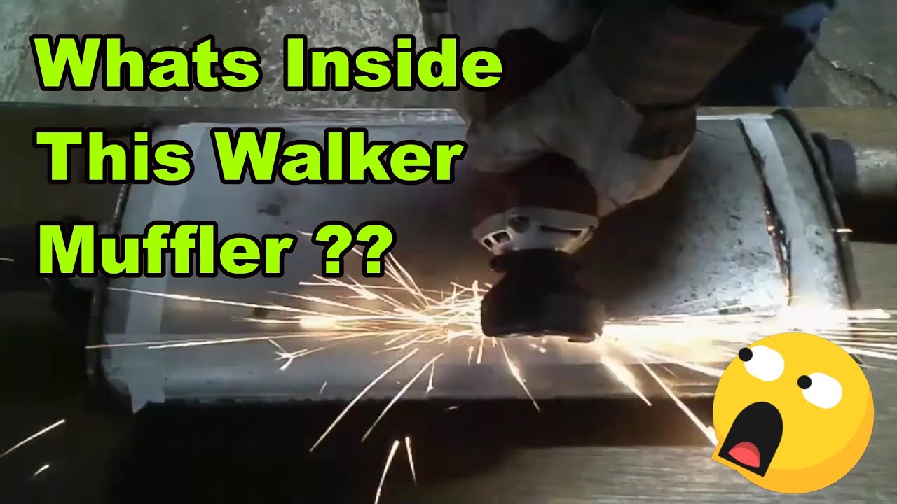 Глушитель Walker, разрезанный для автомобиля Ford / Глушитель Walker / Ford Explorer #короткие