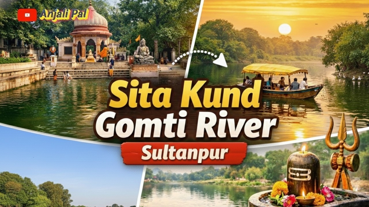 Sita Kund Gomti River Sultanpur | A Day in My Life Vlog | Anjali Pal #vlog #sultanpur #trending