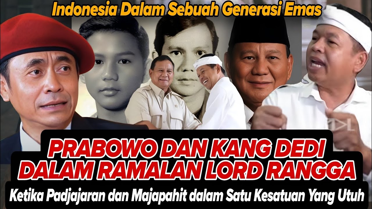 🛑PRABOWO DAN DEDI MULYADI DALAM RAMALAN LORD RANGGA BIKIN KAGET