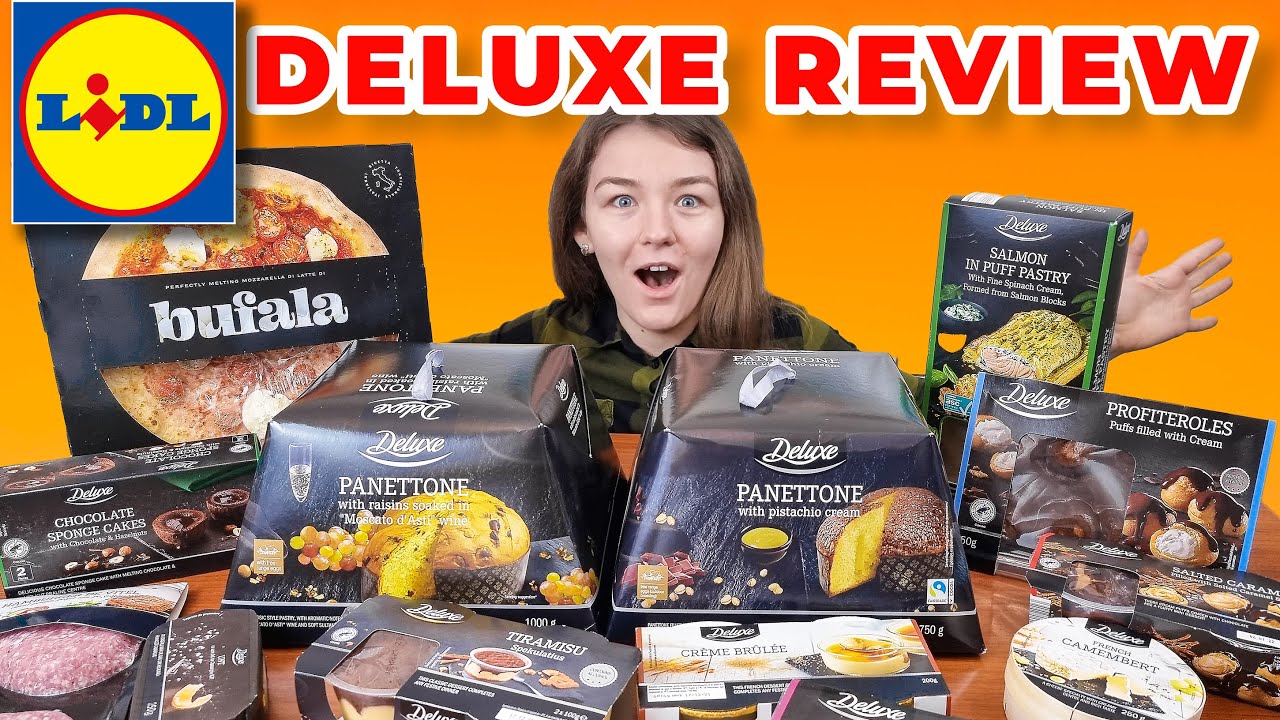LIDL DELUXE REVIEW: CE MERITA SA CUMPERI?