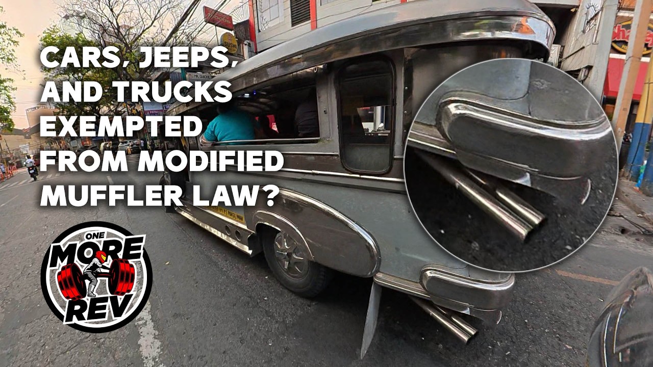 Never ending modified muffler issue!
