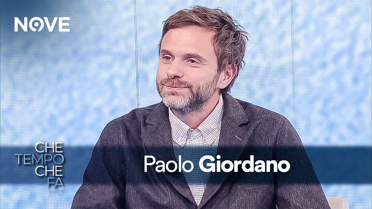 L'intervista a Paolo Giordano | Che tempo che fa