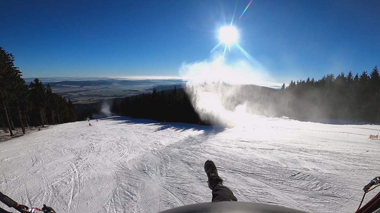 Paragliding - Šílenosti na Bukovce 10.1. 2024