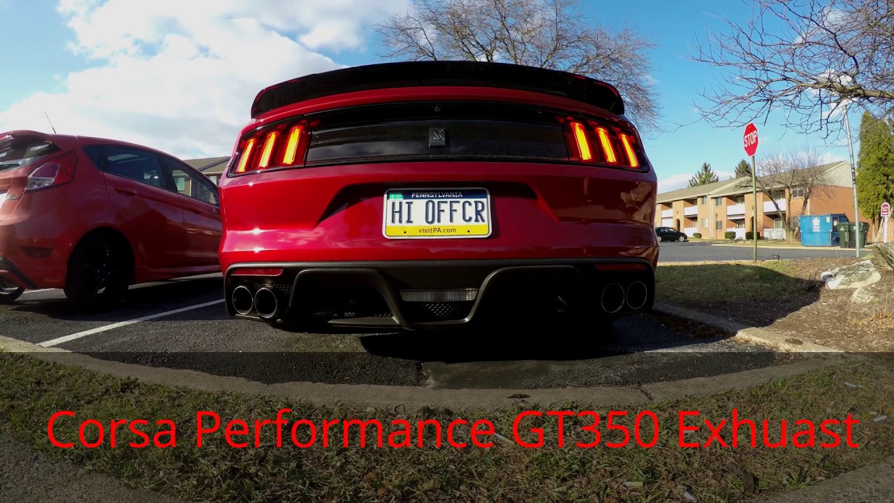 Corsa Performance GT350 Exhaust