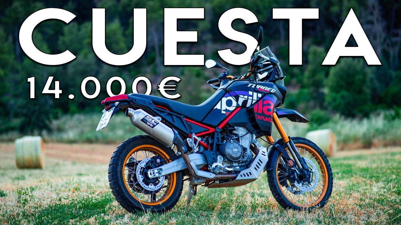 🔴Prueba APRILIA TUAREG RALLY,  la MOTO TRAIL más RADICAL