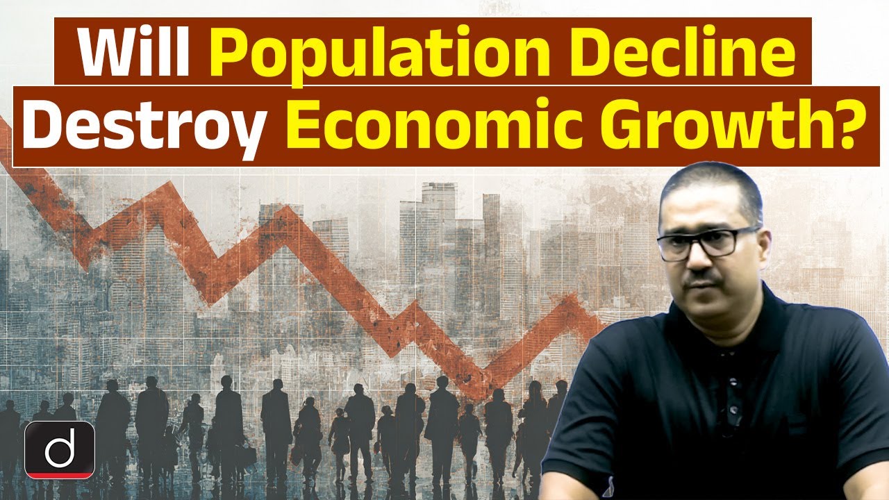 Population Growth vs Population Decline | Impact on Economy | UPSC | Drishti IAS English
