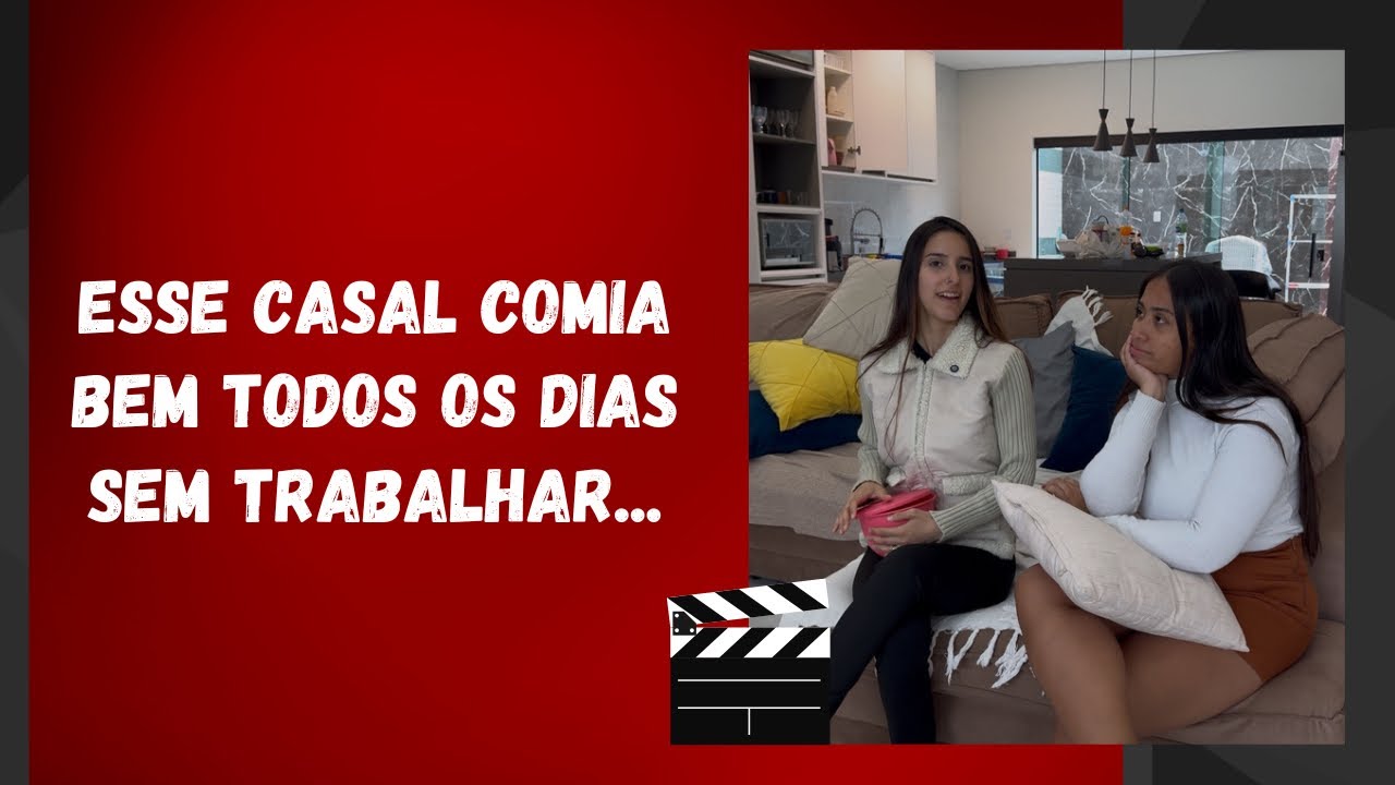 Esse casal comia bem todos os dias sem trabalhar...