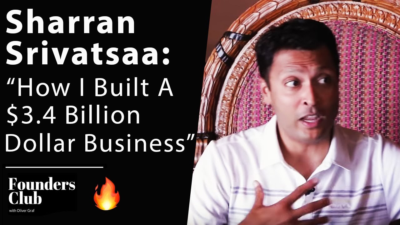 Building a $3.4 Billion Dollar Real Estate Business | Sharran Srivatsaa on Founders Club
