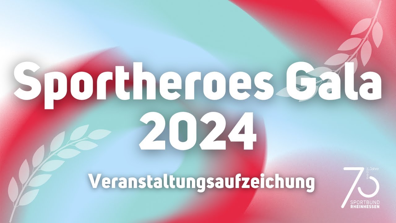 Sportheroes Gala - Veranstaltungsaufzeichnung