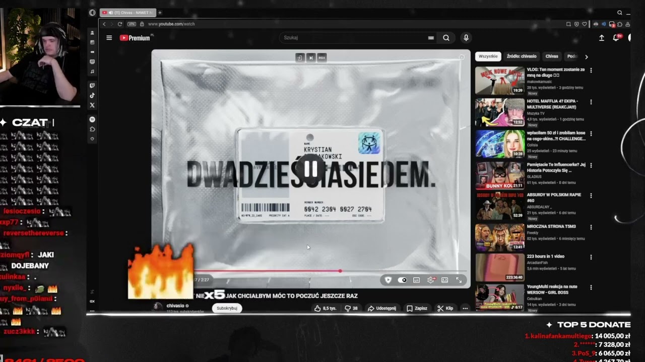 Multi reakcja na Chivas - NAWET NIE WIESZ JAK CHCIAŁBYM MÓC TO POCZUĆ JESZCZE RAZ