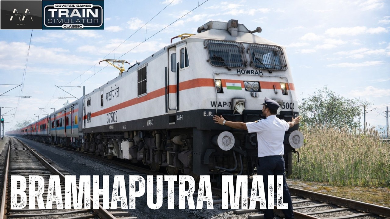 15658 BRAMHAPUTRA MAIL | (Part 1) Railworks TS #locopilot #indianrailways
