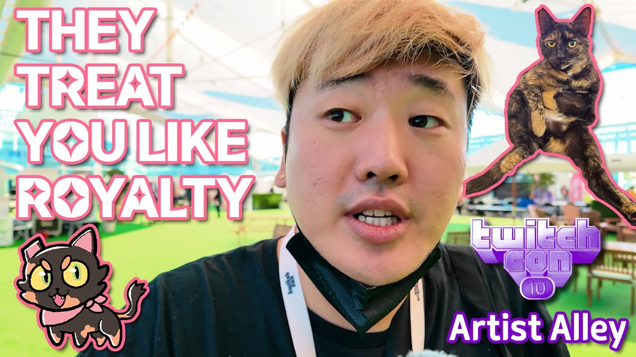 HANDS DOWN THE BEST SET-UP EXPERIENCE | Twitch Con SD 2025 Artist Alley Vlog