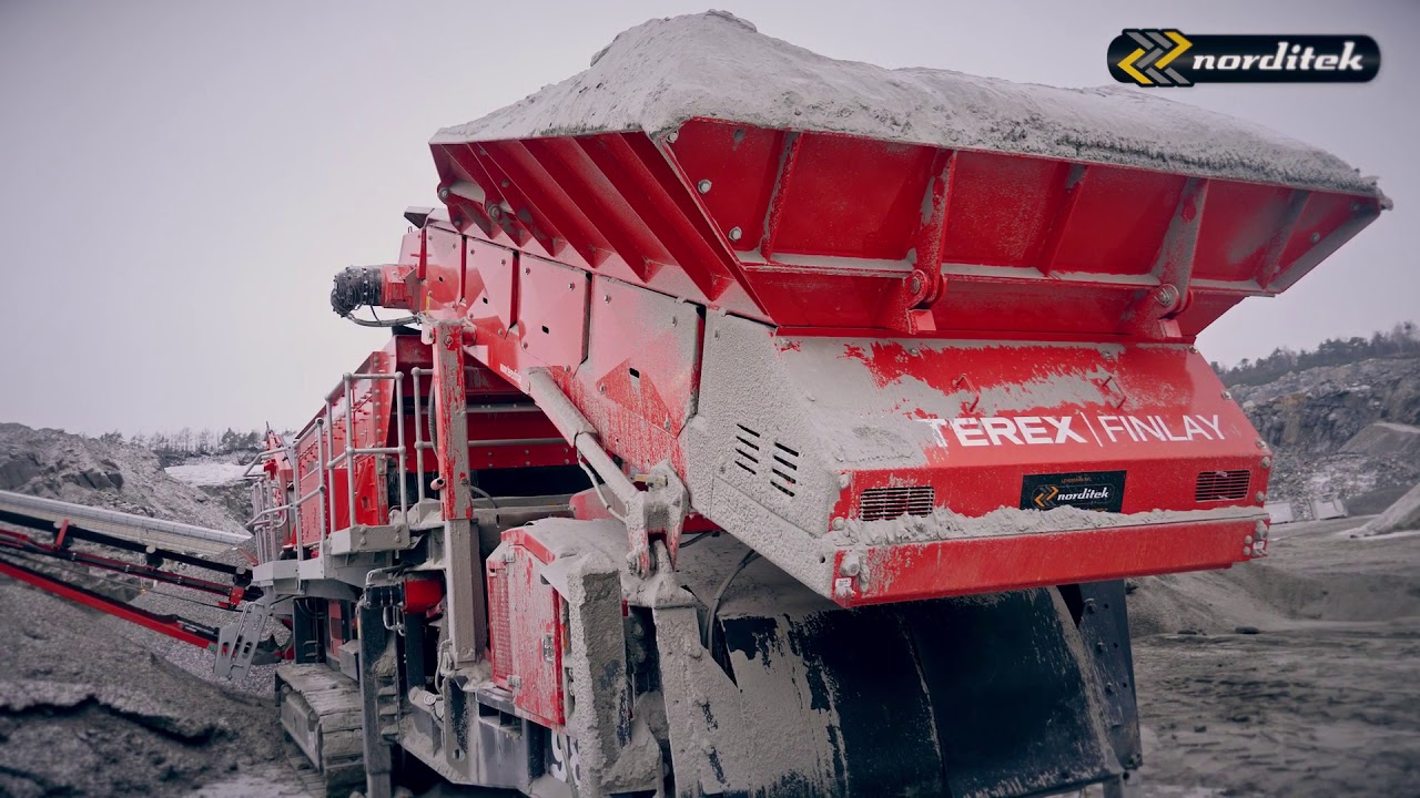 Grundlig genomgång av Terex® Finlay 984
