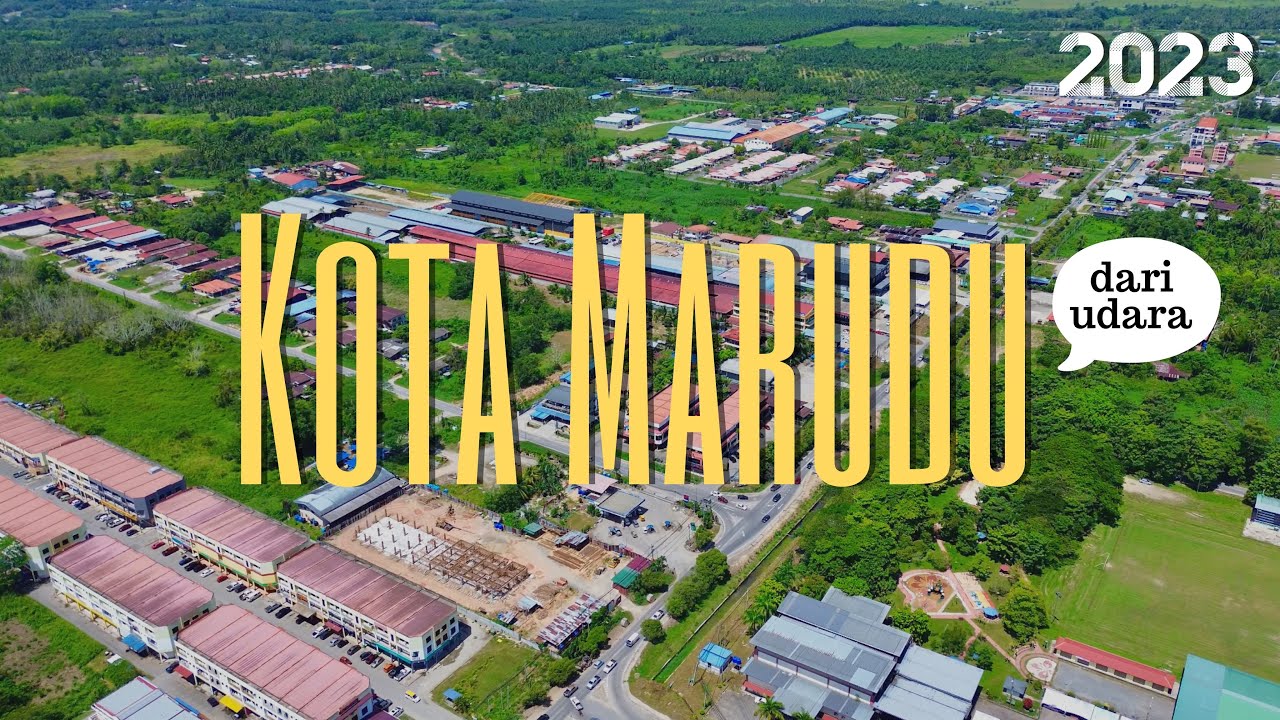 #udara_b 23 | Pekan Kota Marudu, Sabah dari udara