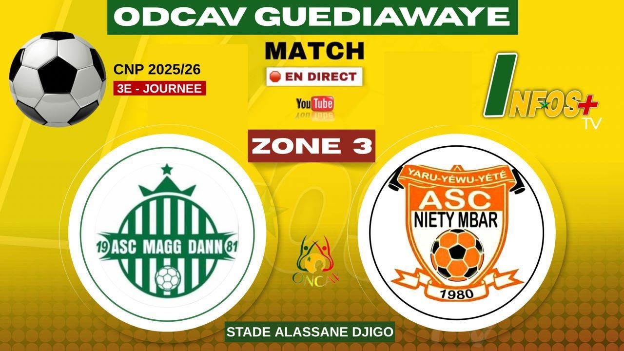 EN DIRECT  NAVETANE  GUEDIAWAYE 2025 / MAGG DAAN  VS  NIETY MBARS