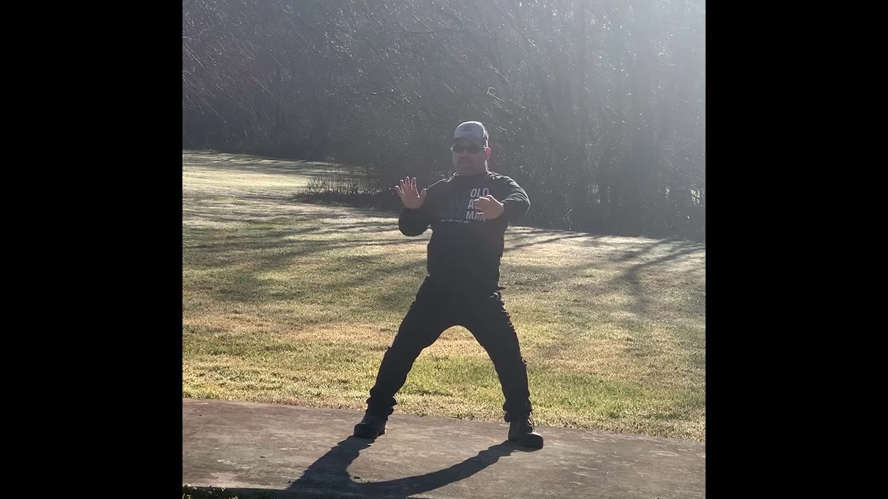 Pop’s Redneck tai chi, Iron horse, form, Poomse, Kata.cardio isometric exercise.
