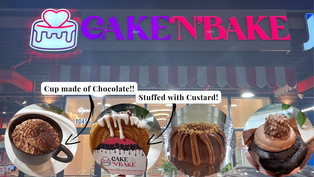 Cake N' Bake! A must visit Dessert Destination. Halal Food Reviews!