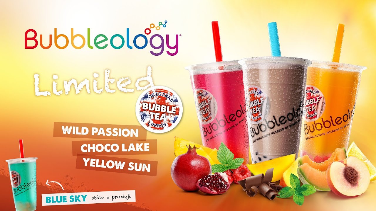 BUBBLEOLOGY | Rozzářená limitovaná edice čajů na září s Barčou a Nikčou!