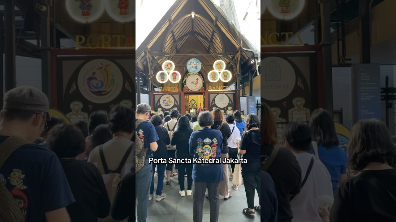 Porta Sancta Katedral Jakarta  #katedraljakarta #katolik #porta #sancta  #yubileum