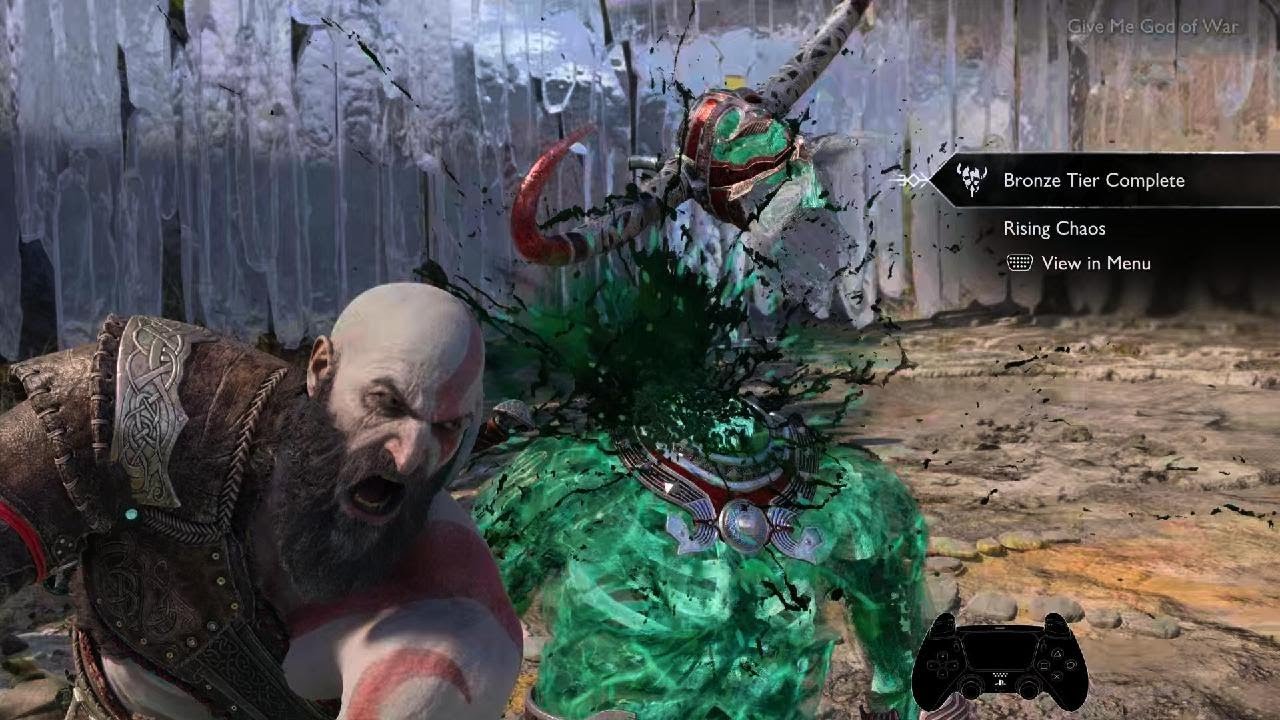 God of War Ragnarök HARDREFILL THE CALLOUS NO HIT GMGOW