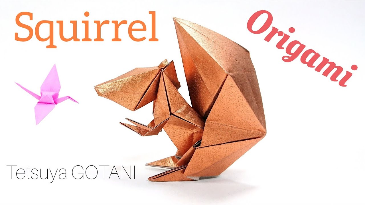 Origami Squirrel tutorial