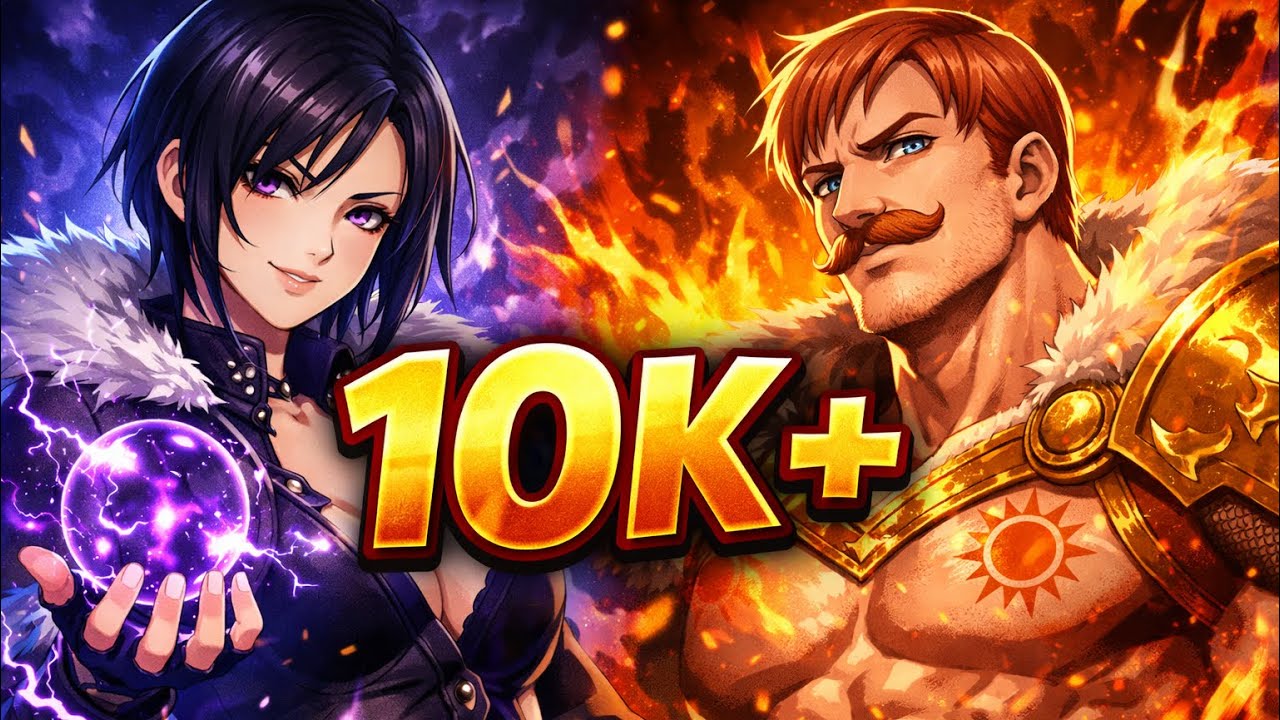 10K+ / BOSS FINAL - MERLIN & ESCANOR 