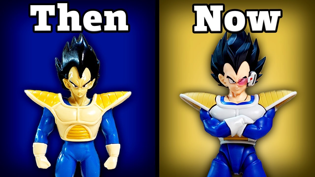 Vegeta Figures Have Come A LONG Way Since 1999