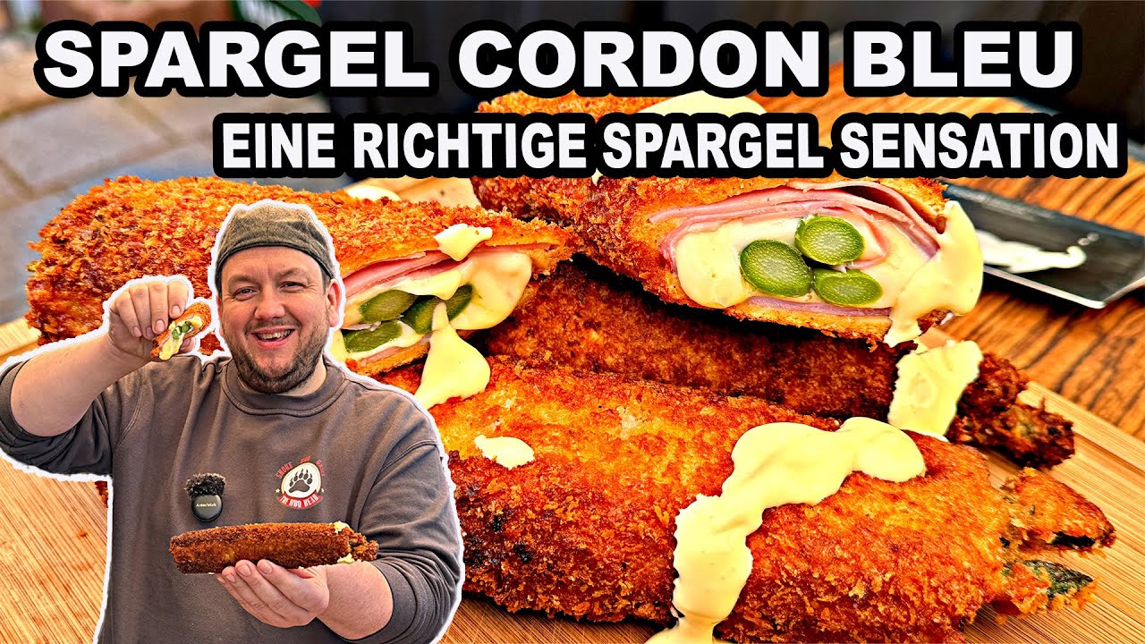 SPARGEL CORDON BLEU das Beste Spargel Rezept | The BBQ BEAR