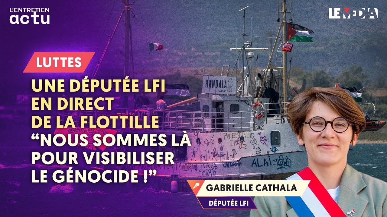 AVANT SON INTERPELLATION PAR ISRAËL, ENTRETIEN EXCLUSIF AVEC GABRIELLE CATHALA DEPUIS LE HANDALA