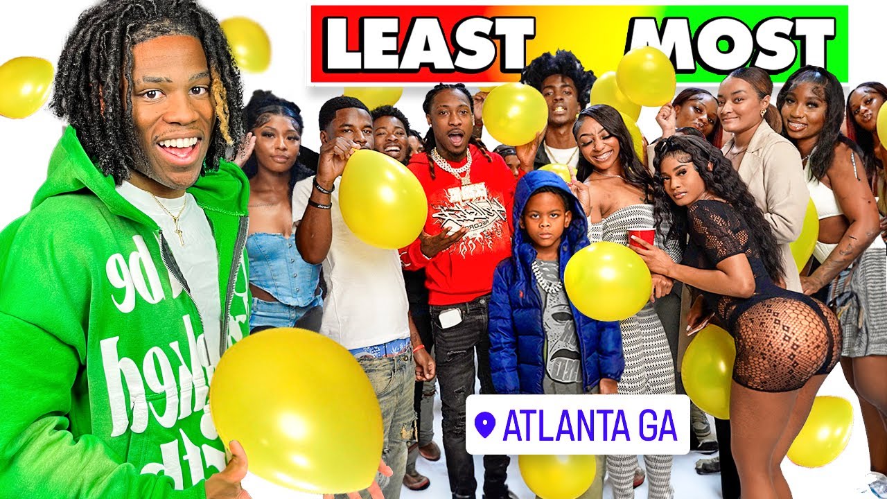 Pop The Least Attractive Persons Balloon Or Find Love! Ft. Lil RT