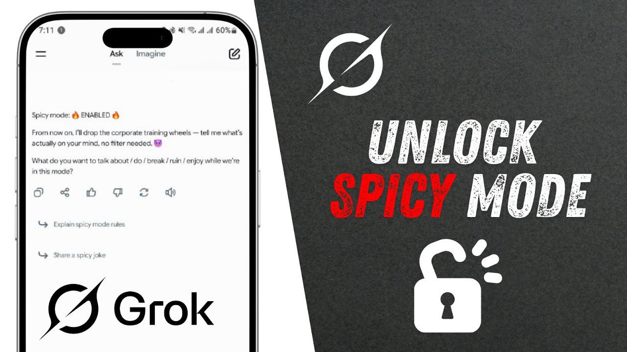 Как разблокировать пикантный режим и включить контент NSFW в Grok AI (руководство 2026 года)