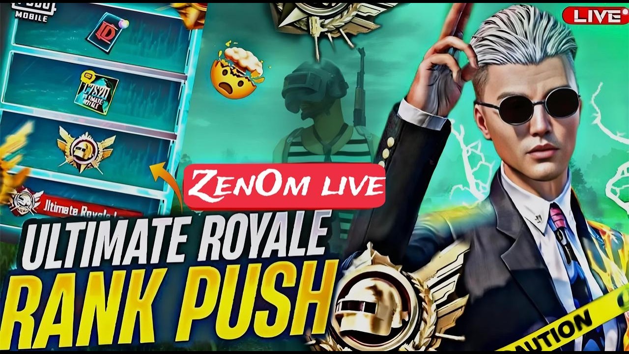 BGMI ROYAL RANK PUSH 🔥 Ultimate Grind to the Top! 💪 Live Now!
