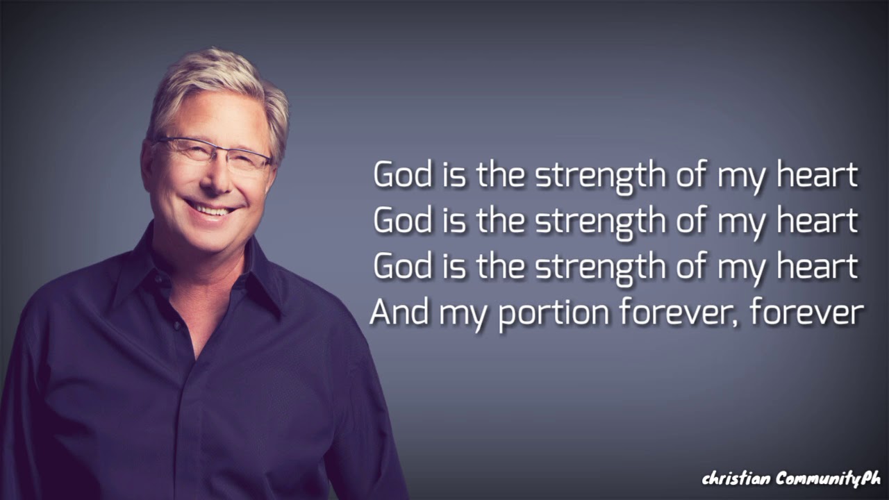 Don Moen - God is the strength of my heart lyrics