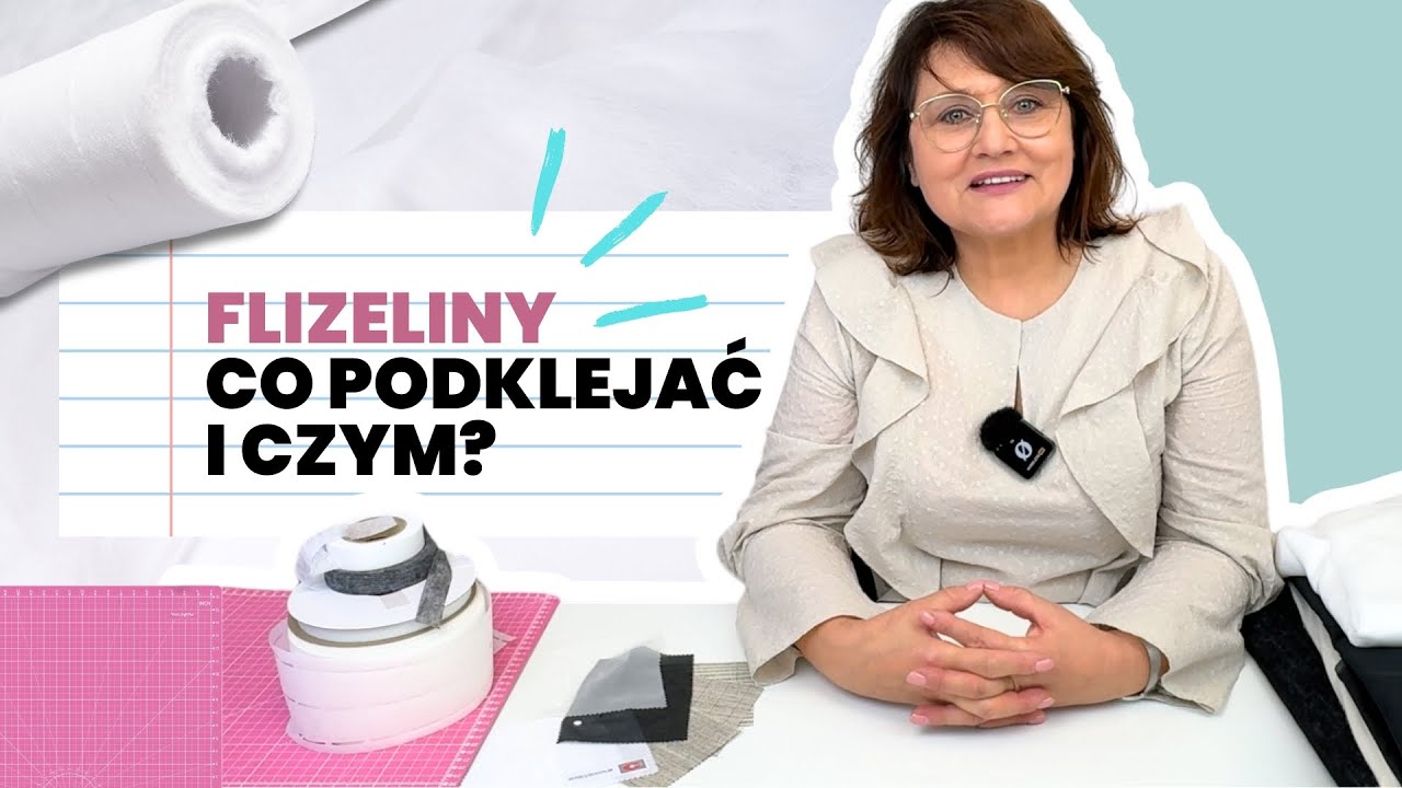 FLIZELINY, inaczej wkłady odzieżowe - co podklejać, czym i po co?!