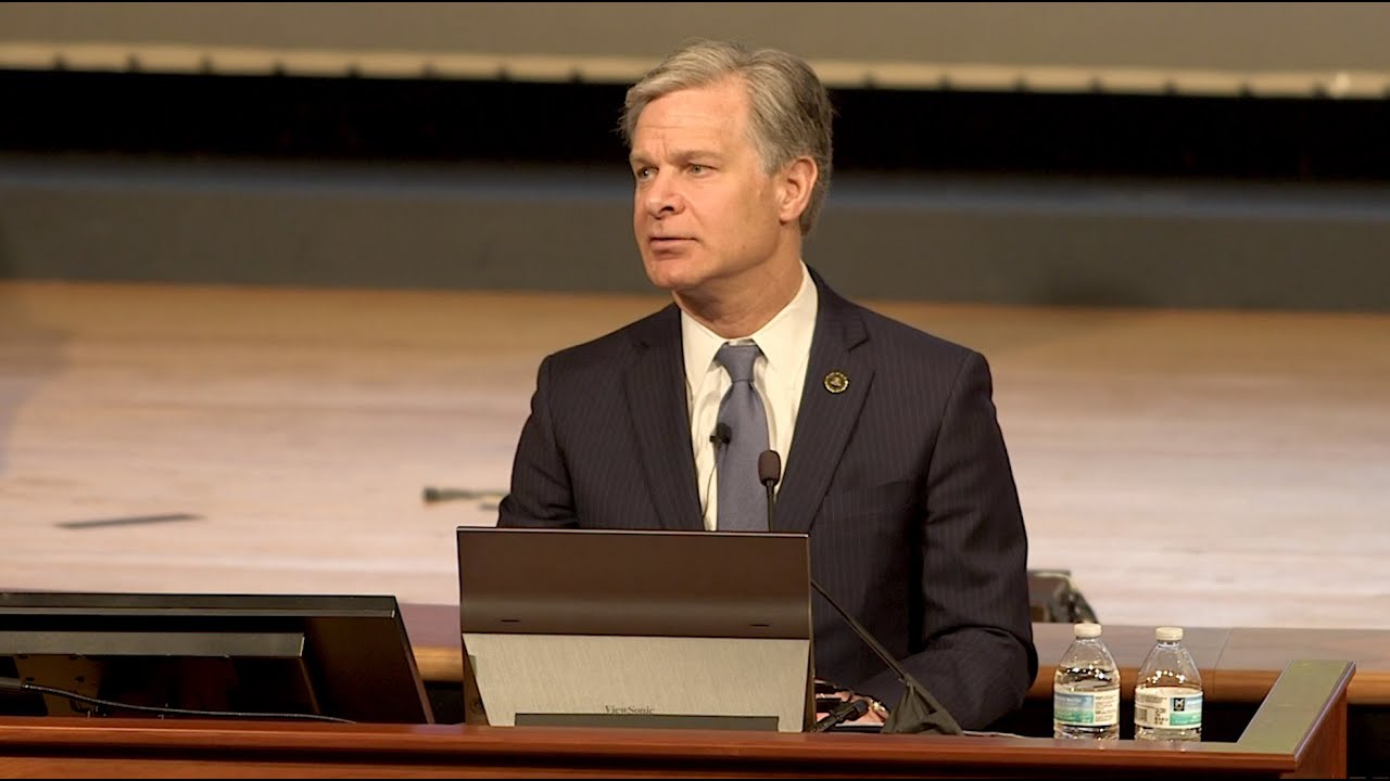 Director Wray Remarks About 100 Years of FBI Fingerprints