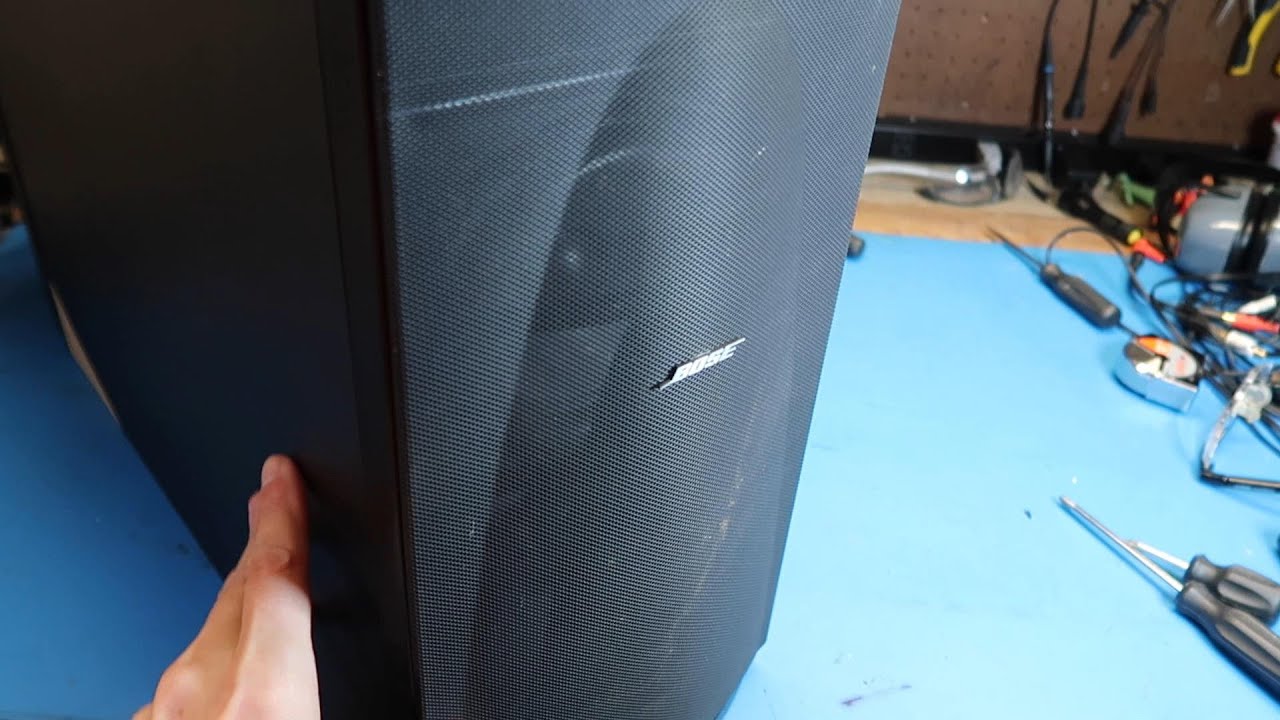 Inside a Bose LSPS Speaker System