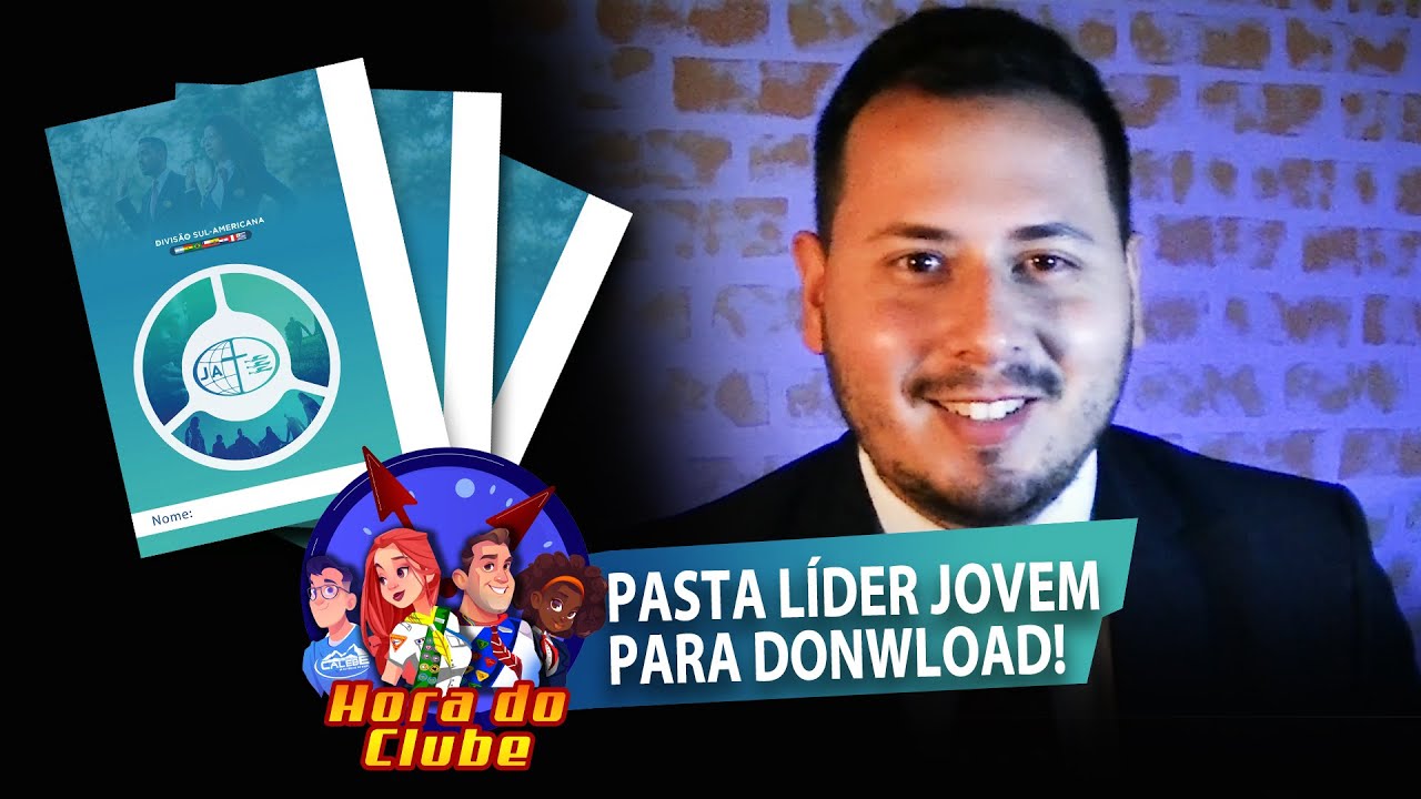 Modelo de pasta de Líder Jovem para download - Ministério Jovem