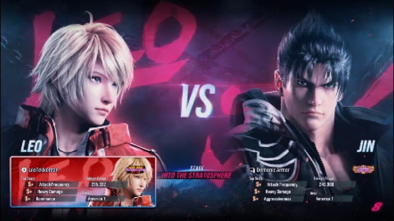 Tekken 8: Demonic Armor (Jin) vs LeoTekkenfan (Leo)