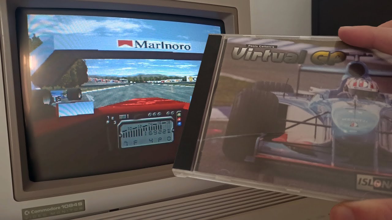 Virtual GP - Amiga 1200 - Unboxing & Gameplay [Real Hardware]