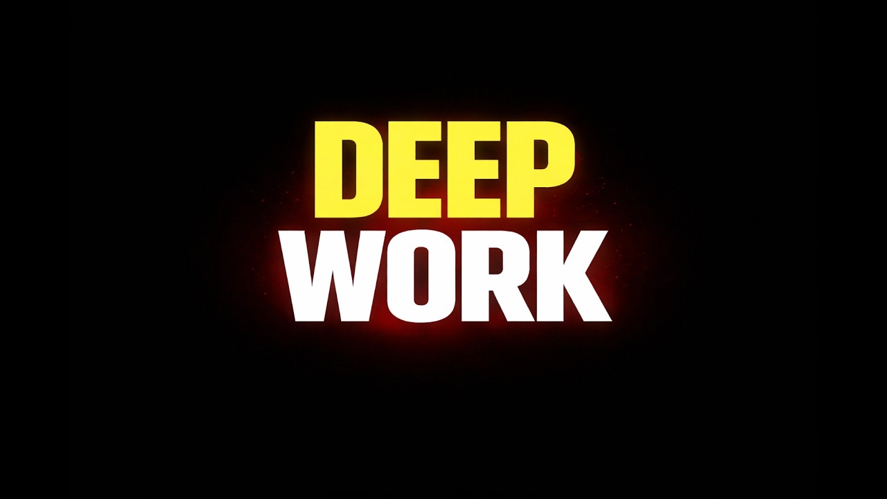 Deep Work Music // 1 Hour Dark Ambient for Focus & Productivity